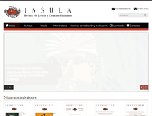 Tablet Screenshot of insula.es